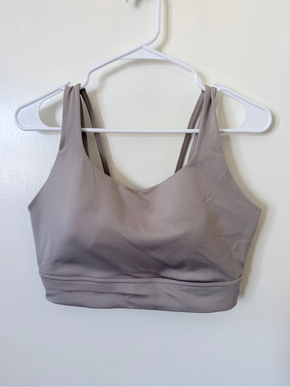 adidas Taupe Double-Strap Sports Bra NWOT XL